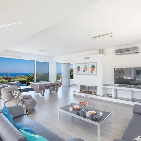 Prcv614, Luxury 6bdr With Pool And Panoramic Sea Views ヴィラ *