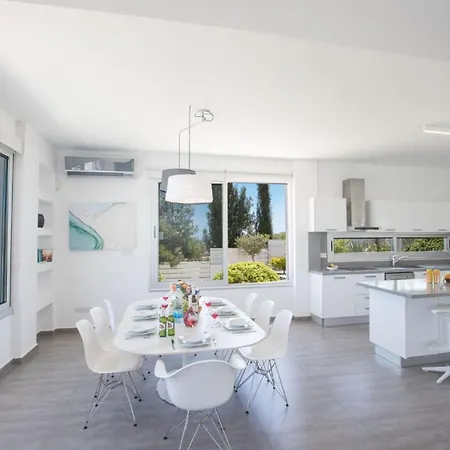 Villa Prcv614, Luxury 6bdr With Pool And Panoramic Sea Views Protaras
