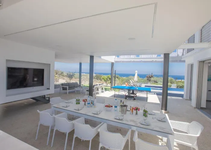 Prcv614, Luxury 6bdr With Pool And Panoramic Sea Views ヴィラ プロタラス