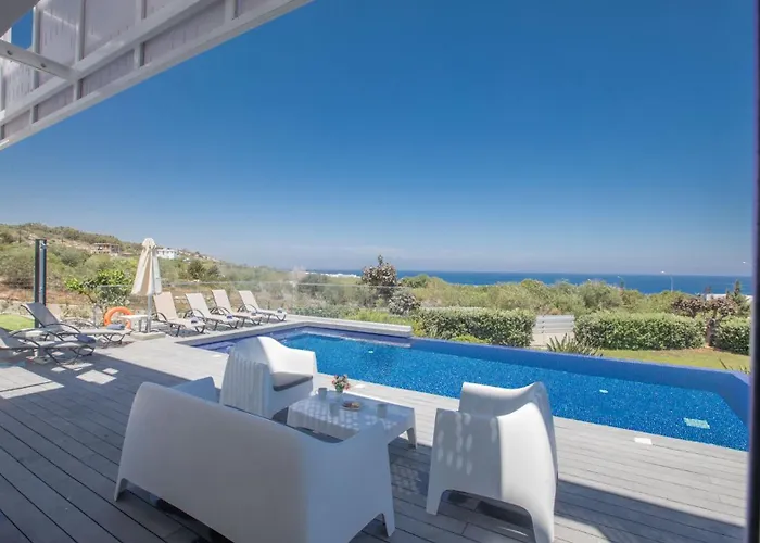 ヴィラ Prcv614, Luxury 6bdr With Pool And Panoramic Sea Views プロタラス