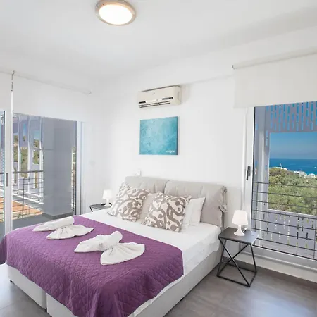 Prcv614, Luxury 6bdr With Pool And Panoramic Sea Views Protaras