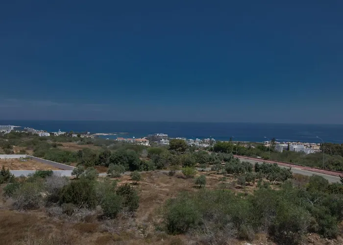 Vila Prcv614, Luxury 6bdr With Pool And Panoramic Sea Views Protaras