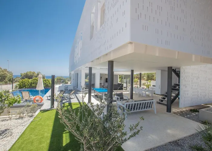 Prcv614, Luxury 6bdr With Pool And Panoramic Sea Views Vila